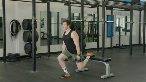 dumbbell bulgarian split squat 10 reps